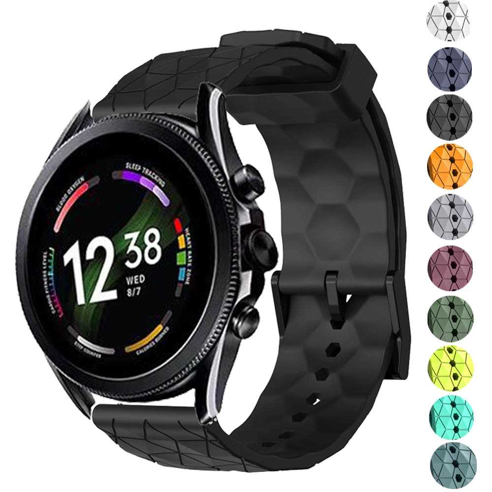 Fossil Watches Smartwatch Gen 6 - 화석 gen 6 용 실리콘 스트랩
