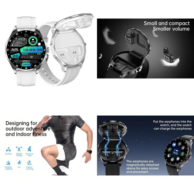 Watch Smartwatch - OEM AMOLED 1.43인치 스마트워치와 무선 이어버드