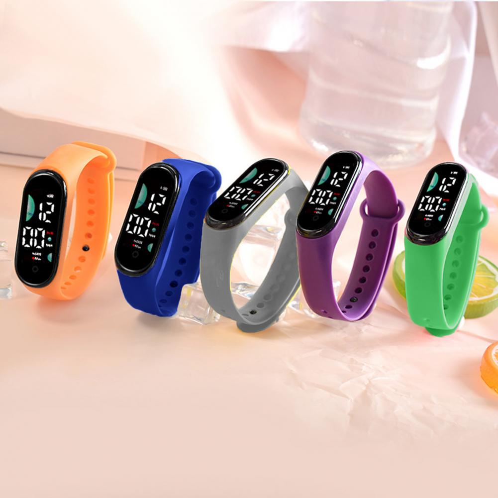 Smartwatch Watches Gift For Boys - 어린이용 스마트 LED 디지털 만화 시계,