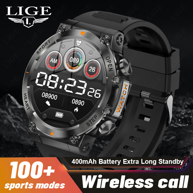 Smartwatch Watches For Sale - LIGE 2026 스마트워치 심박수 수면 모니터