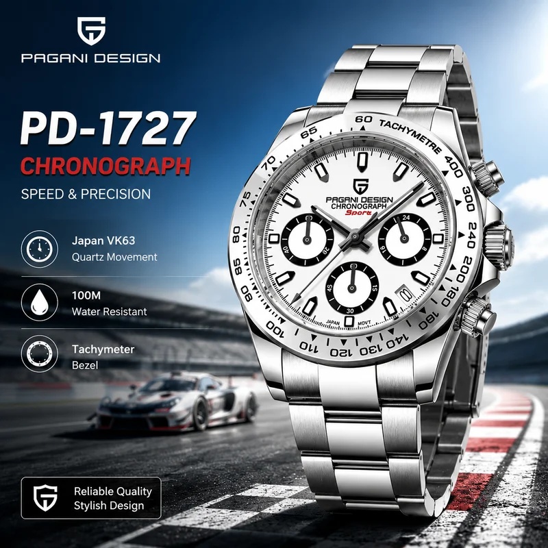 Smartwatch Sports Watches For Men - 파가니 디자인 PD‑1727 남성용 쿼츠 크로노그래프
