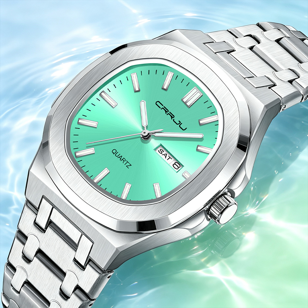 Smartwatch Branded Watches For Men - CRRJU 5039 최고급 브랜드 남성용 쿼츠
