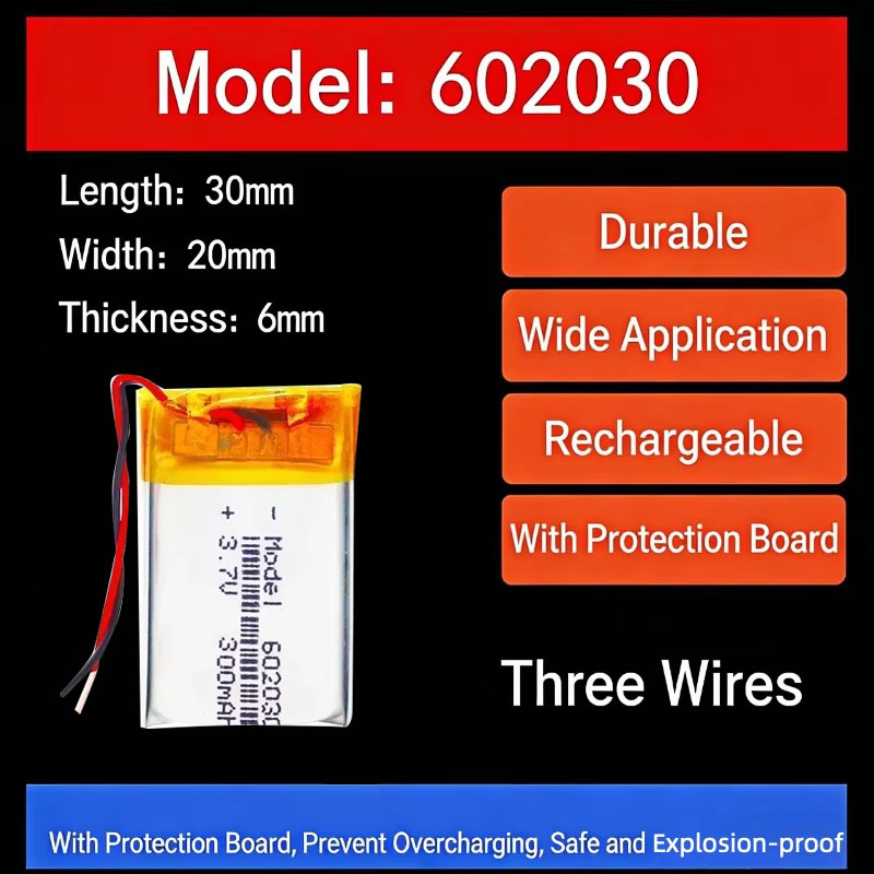 3.7V 300mAh 602030 리튬 배터리 무선 블 - Watch Smartwatch 리뷰 및 가격
