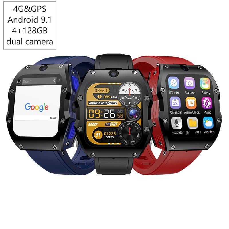4G 안드로이드 스마트워치 4+128GB GPS 듀얼  - Watch Smartwatch 리뷰 및 가격