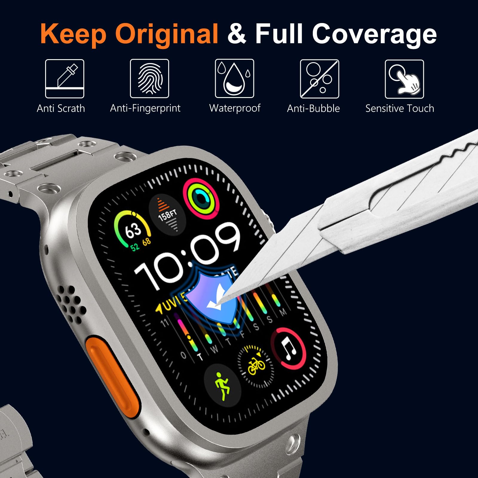 Apple Watch Ultra 49mm 티타늄 금속  - Smartwatch Watches For Women 리뷰 및 가격