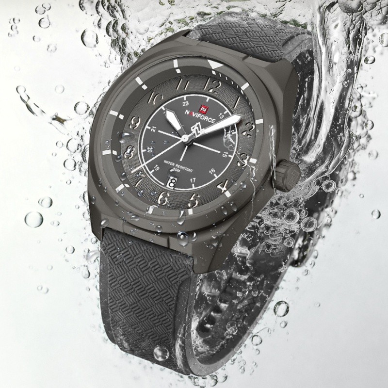 네비포스 남성용 쿼츠 캘린더 시계 3ATM 방수 실리콘 - Smartwatch Sports Watches For Men 리뷰 및 가격
