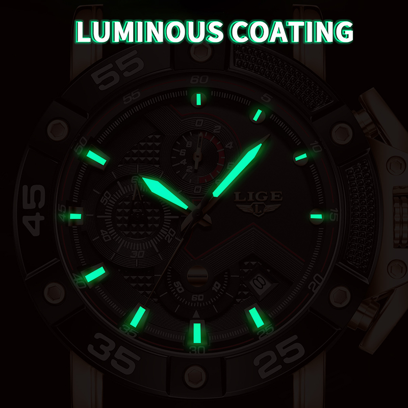 LIGE 쿼츠 최고급 명품 시계 남성 캐주얼 패션 남성 - Smartwatch Branded Watches For Men 리뷰 및 가격