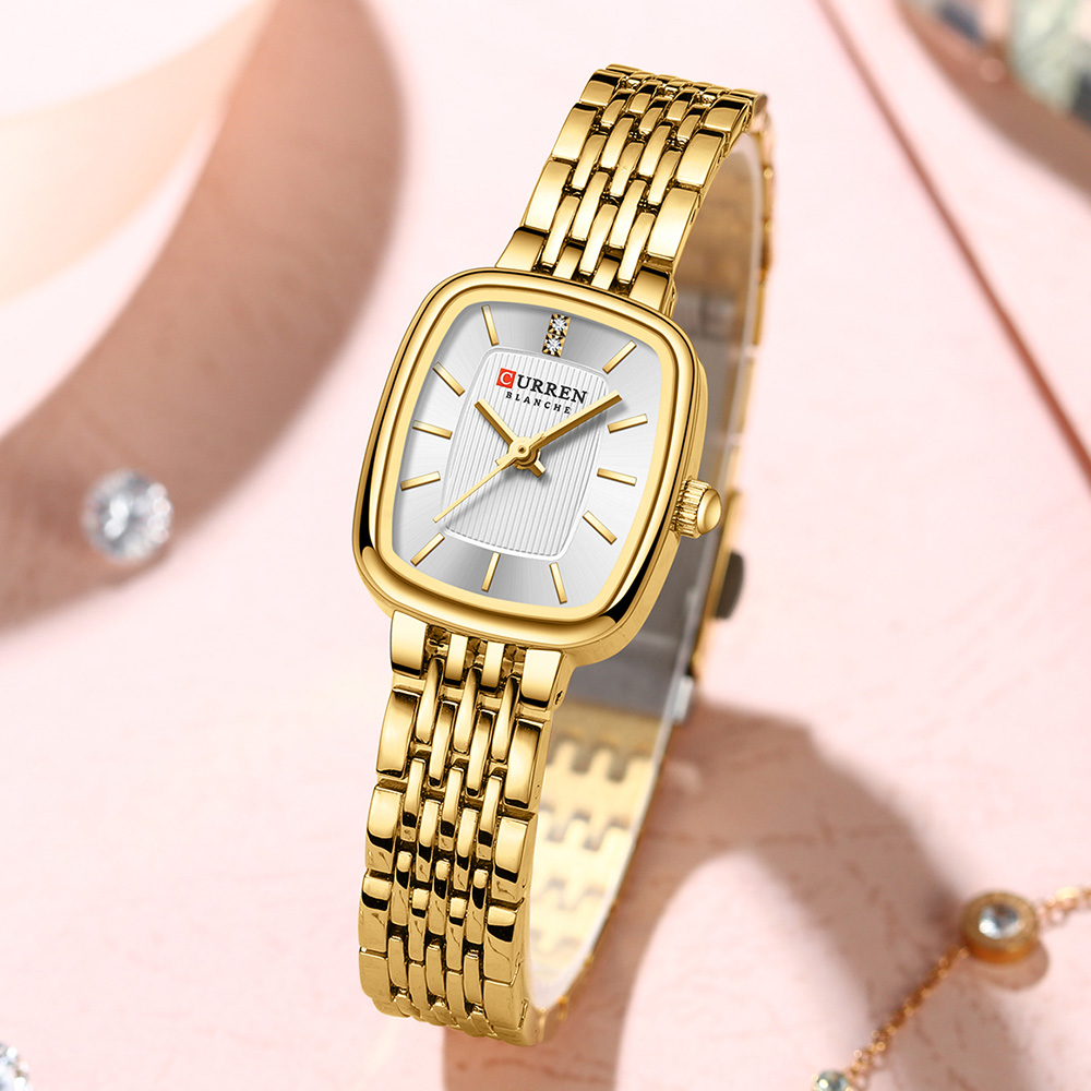CURREN 새로운 패션 스테인레스 스틸 날짜 여성 시 - Smartwatch Watches For Women 리뷰 및 가격