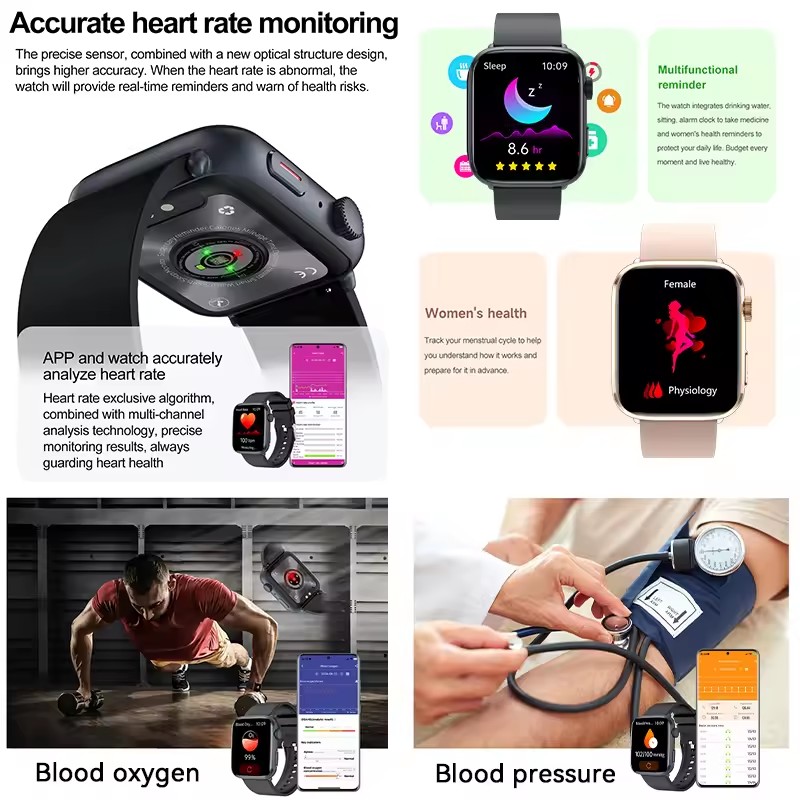 스마트 워치 다이얼 전화 응답 칼로리 추적 심박수 모니 - Smartwatch Watches Brands For Women 리뷰 및 가격