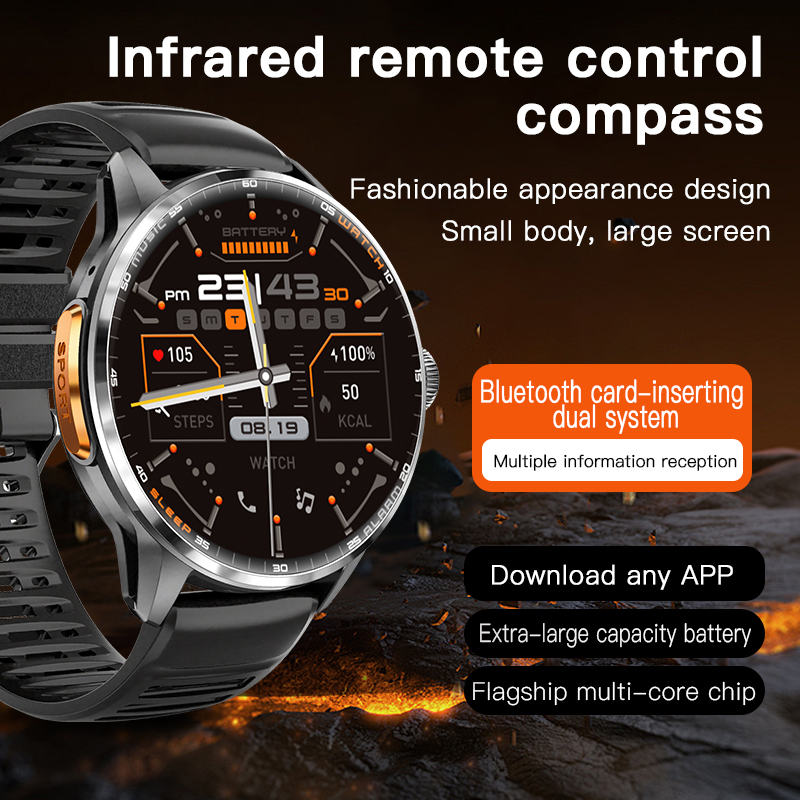 H100 글로벌 스마트 워치 안드로이드 8.1 OS 5 - Watch Smartwatch 리뷰 및 가격