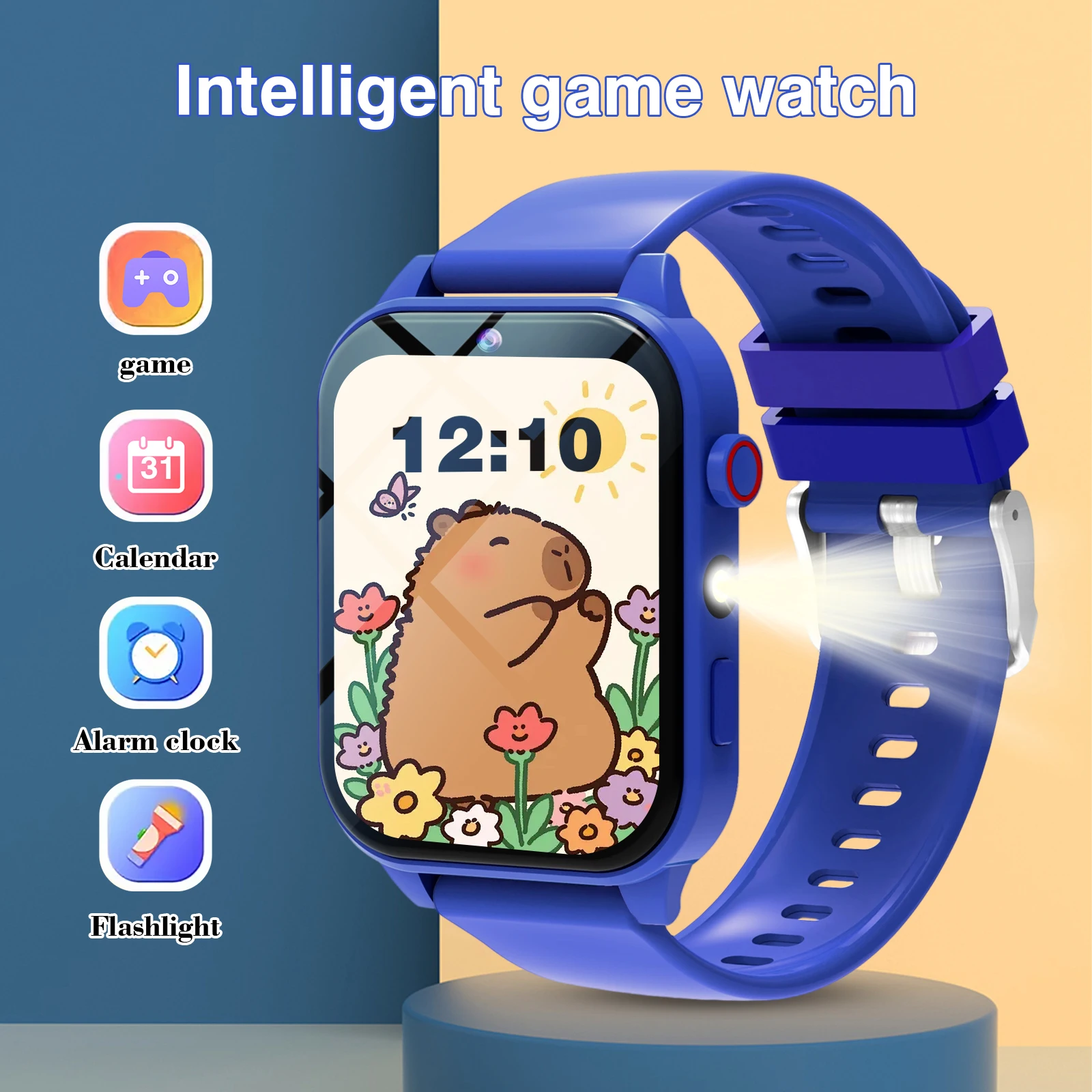 어린이용 스마트 시계 18개 게임 카메라 방수 손전등  - Smartwatch Watches Gift For Boys 리뷰 및 가격