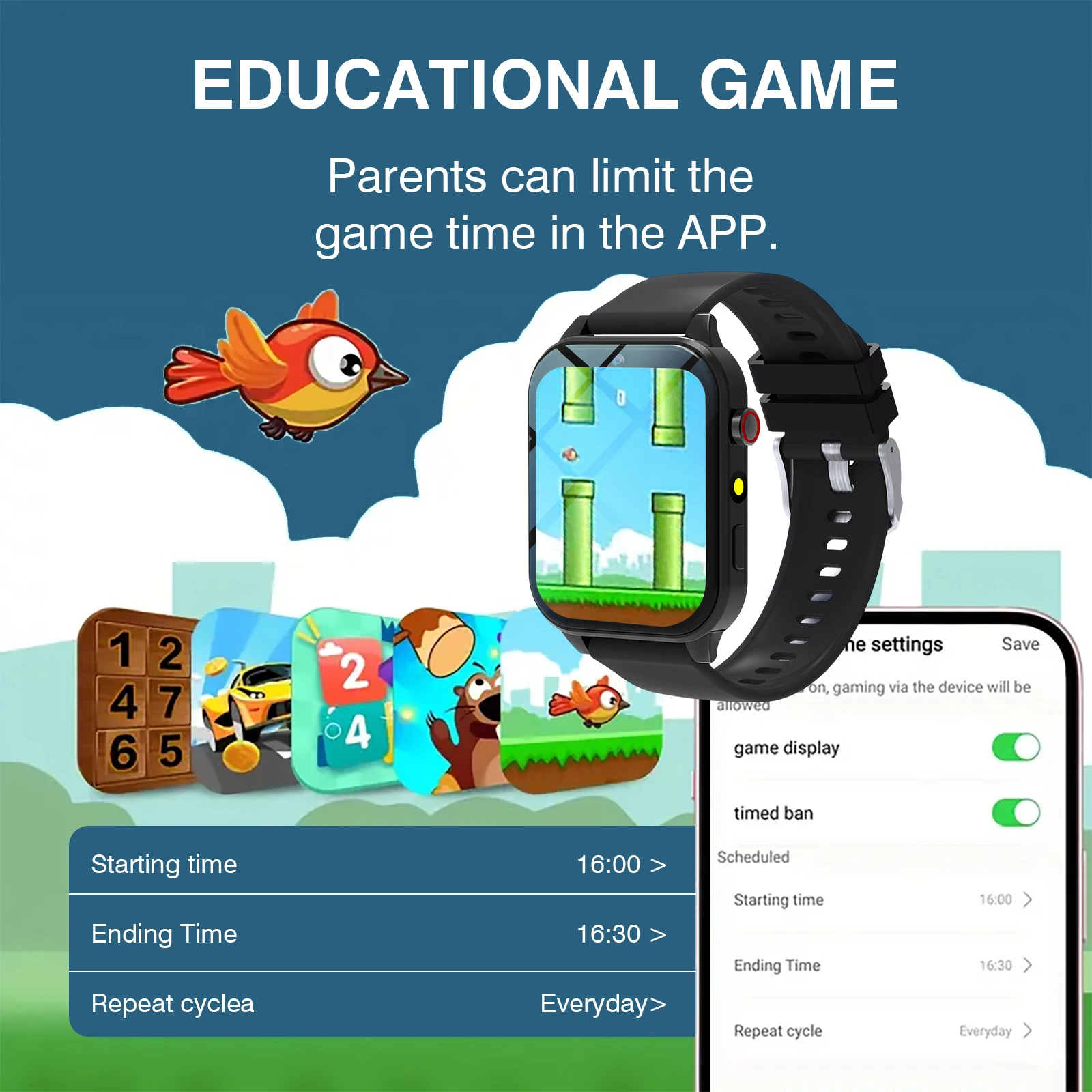 어린이용 스마트 시계 18개 게임 카메라 방수 손전등  - Smartwatch Watches Gift For Boys 리뷰 및 가격