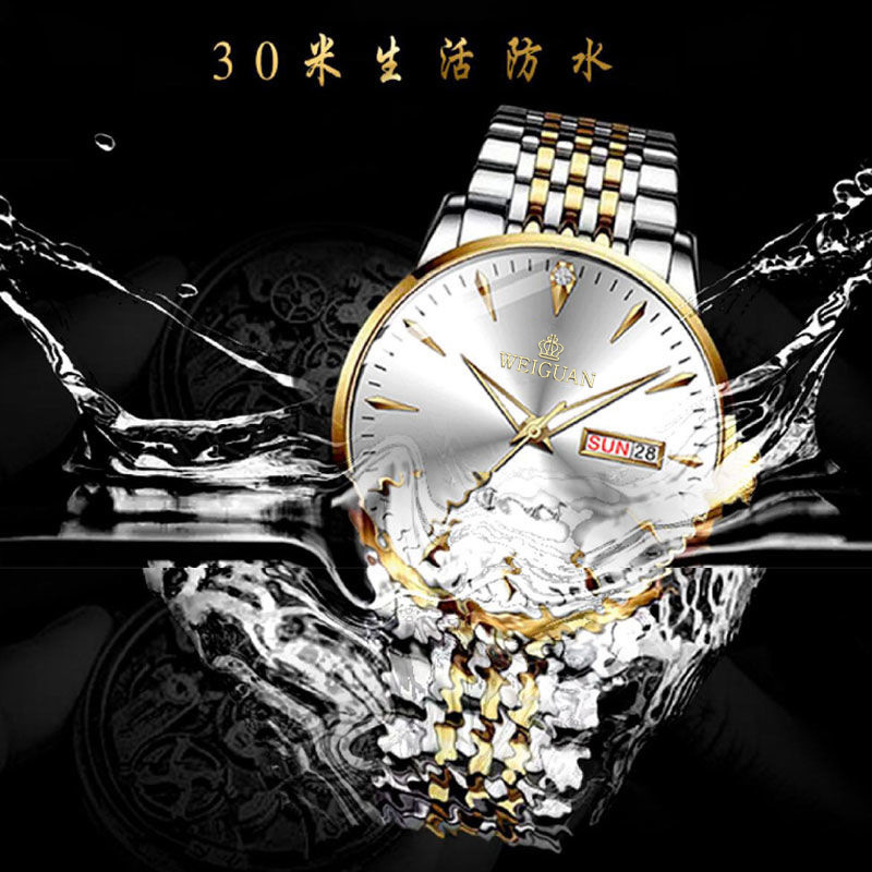 패션 남성용 쿼츠 시계, 캘린더, 발광 기능, 방수,  - Smartwatch Watches Gift For Boys 리뷰 및 가격