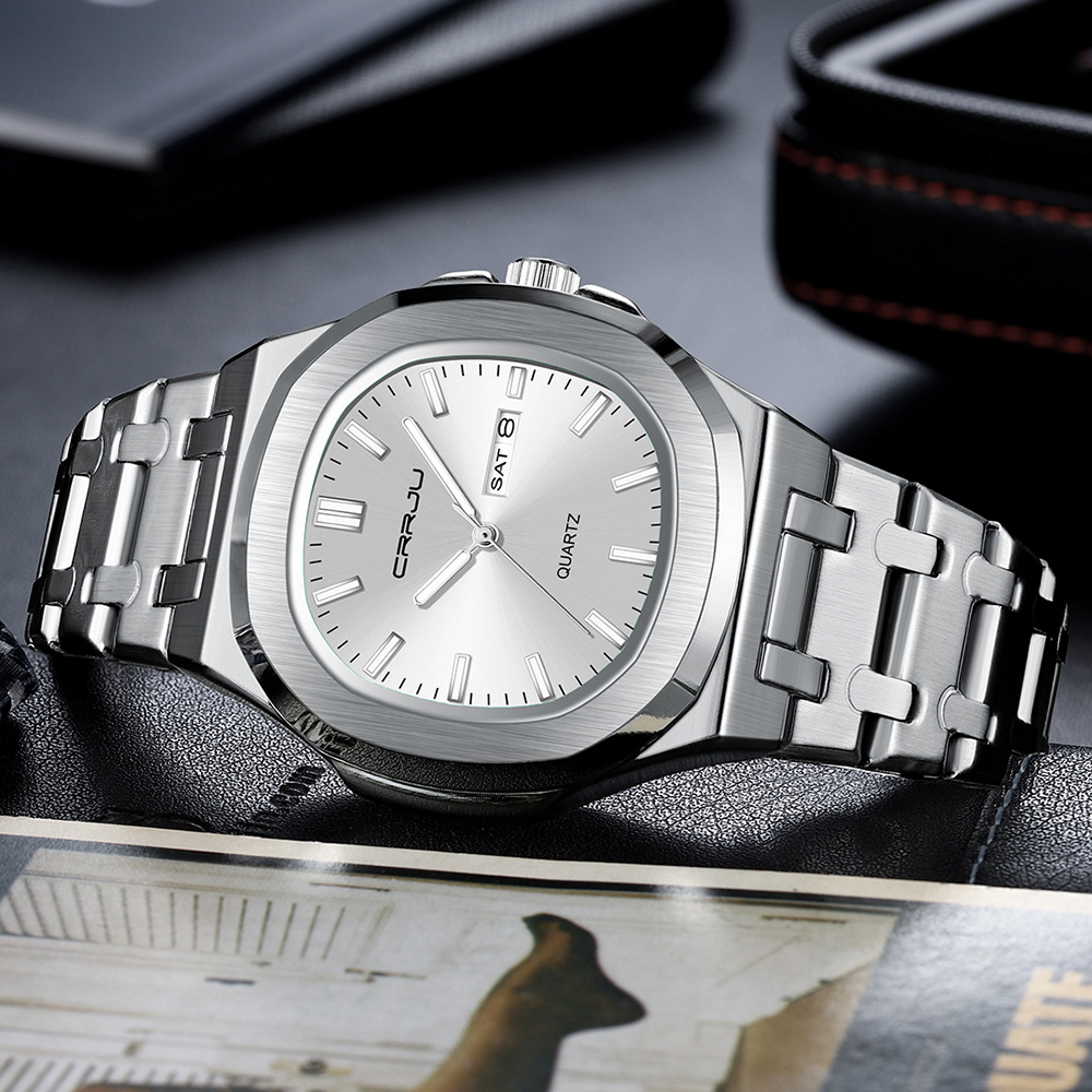 CRRJU 5039 최고급 브랜드 남성용 쿼츠 시계 고 - Smartwatch Branded Watches For Men 리뷰 및 가격